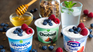 Dannon Light + Fit Greek Yogurt vs. Chobani & Fage: A Complete Nutrition Comparison