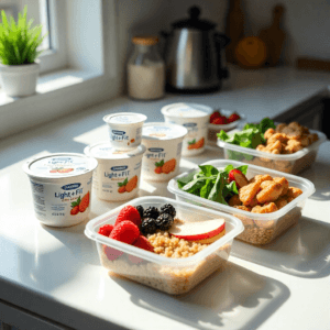 7-Day High-Protein Meal Plan Featuring Dannon Light + Fit Greek Yogurt